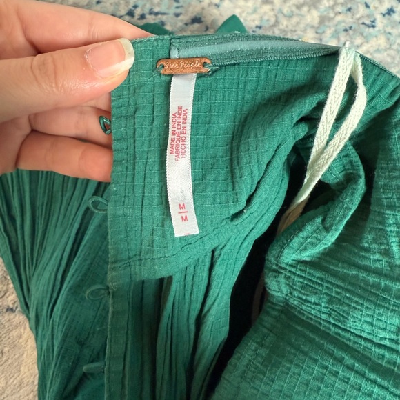 Free People Green Strapless Dress - Picture 5 of 5